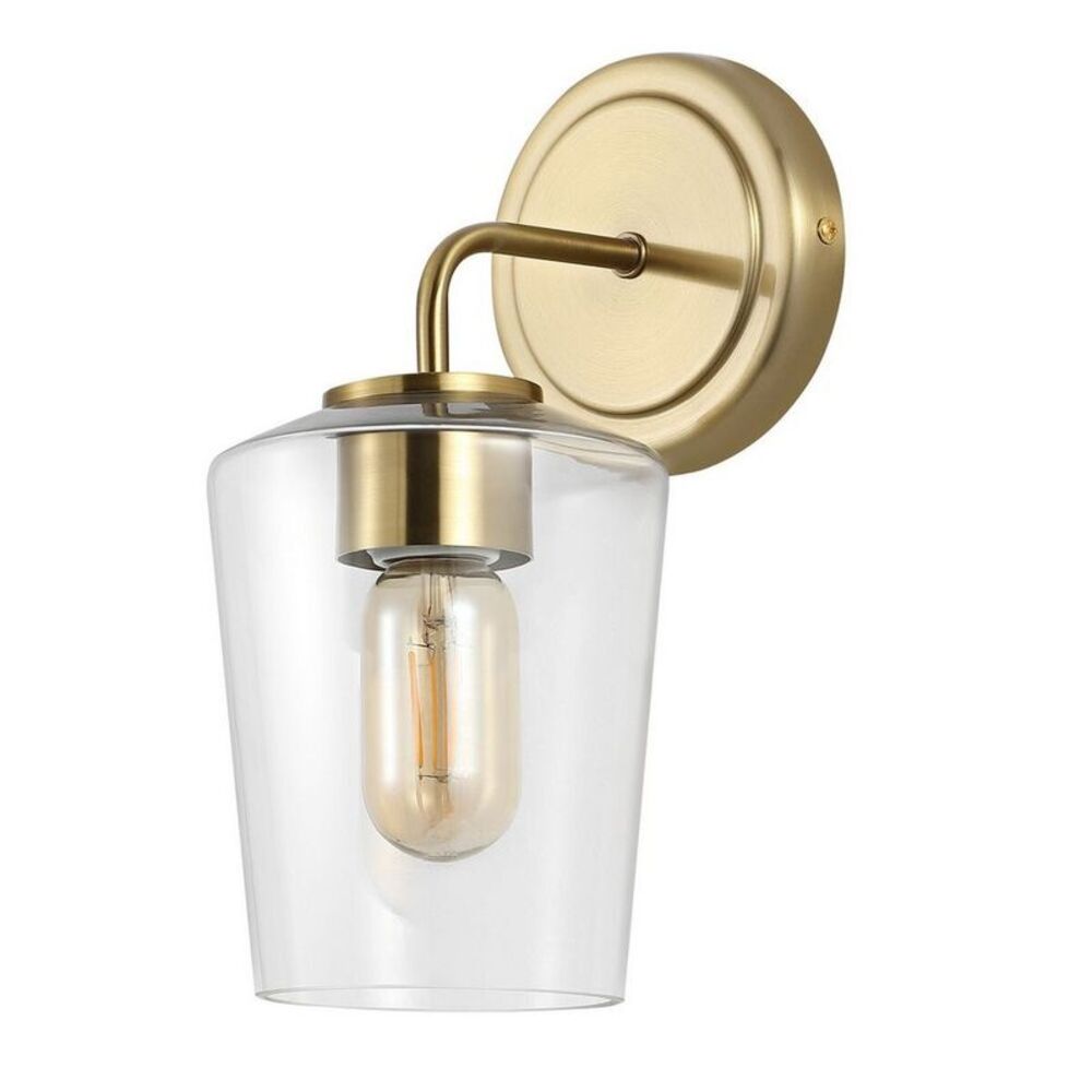 Prospect 6.75" Wall Sconce - SCN4073 - Brass - Safavieh